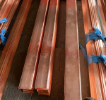 Медная шина (полоса) 5х80 мм