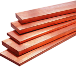 Медная шина (полоса) 10х50 мм