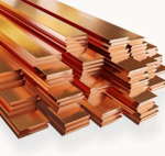 Мідна шина (смуга) 12,5х100 мм