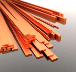 Медная шина (полоса) 12,5х50 мм