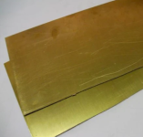 Латунний лист 1,2х600х1500 мм