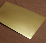 Латунный лист 0,6х1000х2000 мм