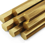 Шестигранник латунный 30 мм