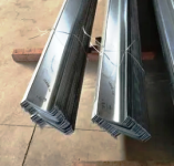 Гнутый Z - профиль оцинкованный 300 х 80 х 15 х 3